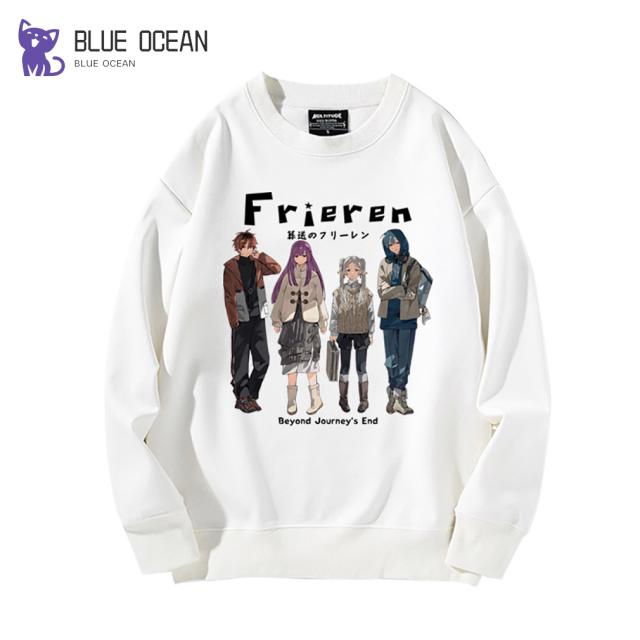 葬送のフリーレン 長袖 アニメ Tシャツ コットン トップス 上着 秋冬服